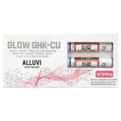 Alluvi Glow | GHK-cu 50mg + TB-500 10mg + BPC-157 10mg caneta